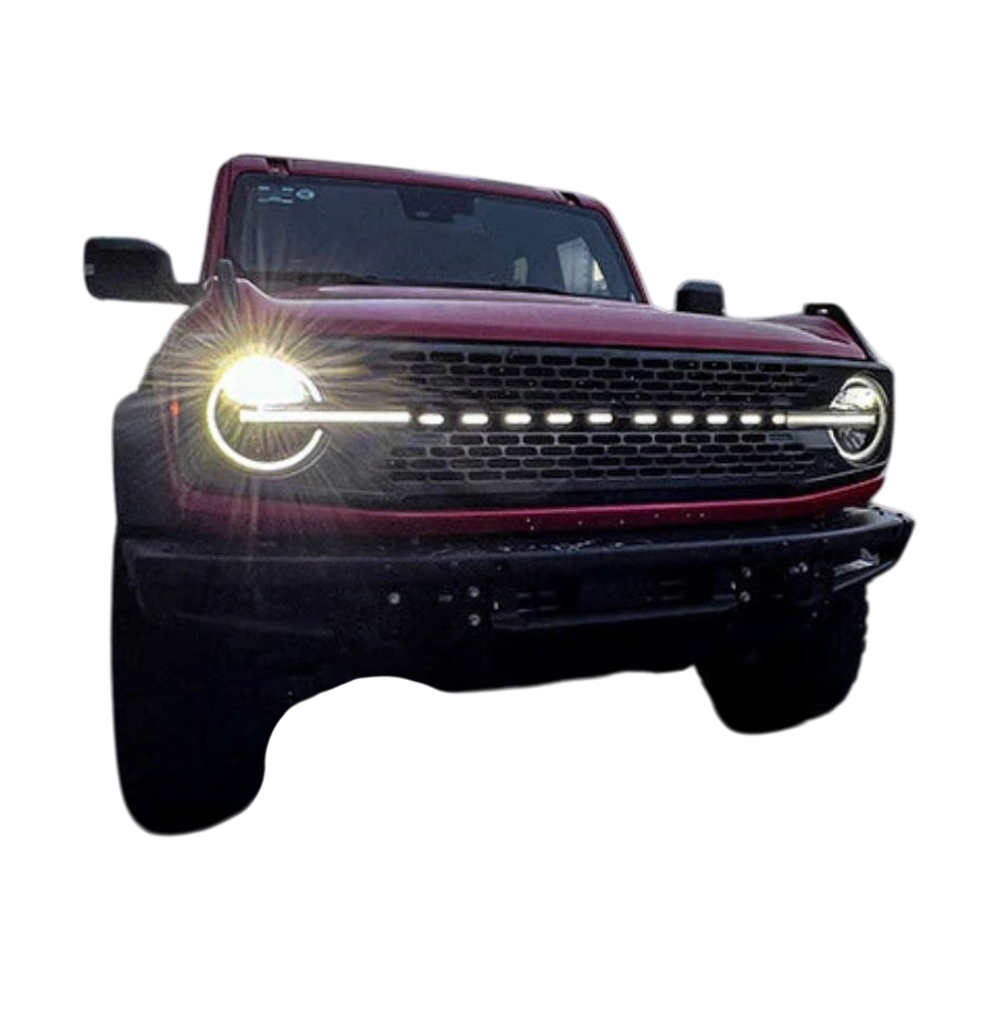 Dynamic LED Grill Lights Dot Style for Ford Bronco 2021-2025