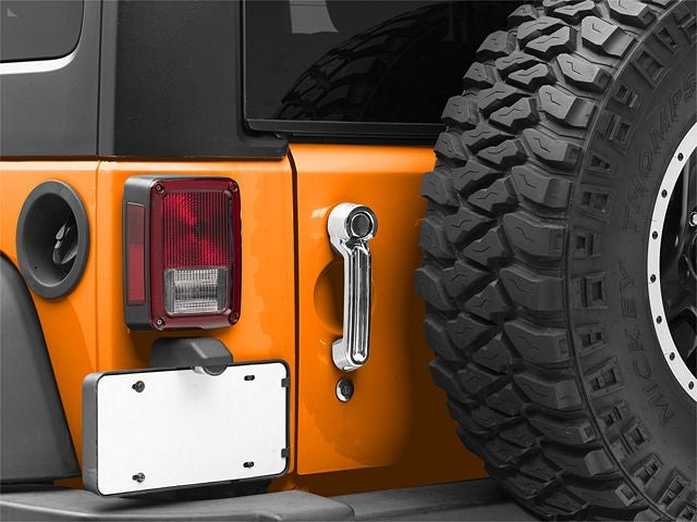 5 Pcs Chrome Door Handle Cover for Wrangler JK 2007-2017