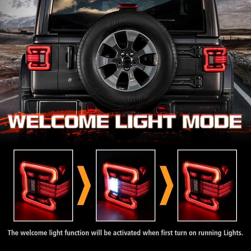 Nixon Offroad Tail Light For Jeep Wrangler JK  2007 - 2017