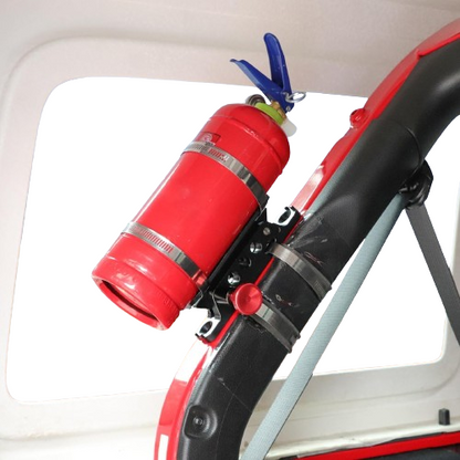 Roll Bar Fire Extinguisher Mount Aluminum  for Jeep Wrangler JK & JL 2007-2025