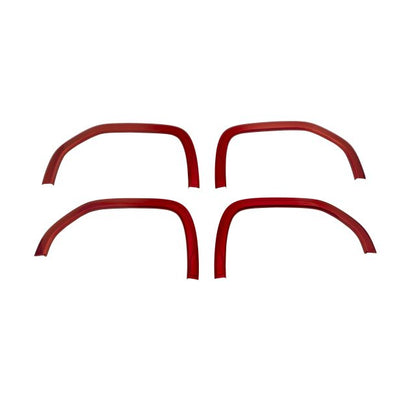 Smooth Front and Rear Fender Flare Set in Cayenne Red Tintcoat GMC SIERRA 2021-2022