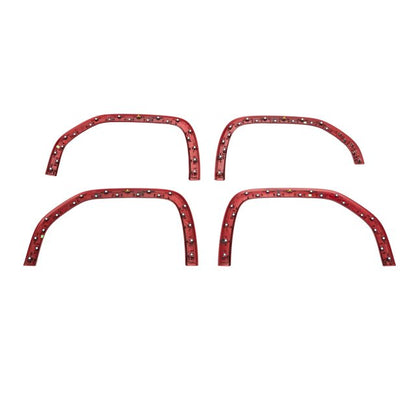 Smooth Front and Rear Fender Flare Set in Cayenne Red Tintcoat GMC SIERRA 2021-2022