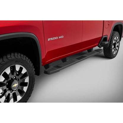 Crew Cab 6-Inch Rectangular Assist Steps in Black ,CHEVROLET & GMC