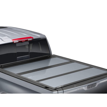 Short Bed Tri-Fold Hard Tonneau Cover with Battery Operated LED Light in (White-Red-Silver-black) by UnderCover™ - Associated Accessories