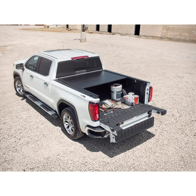 Standard Bed Soft Roll-Up Tonneau Cover in Black by Advantage® - Associated Accessories