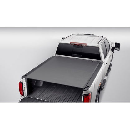 Standard Bed Soft Roll-Up Tonneau Cover with GMC Logo