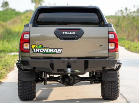 Rear Bumper Iron Man 4x4 For TOYOTA HILUX 2020 To 2024