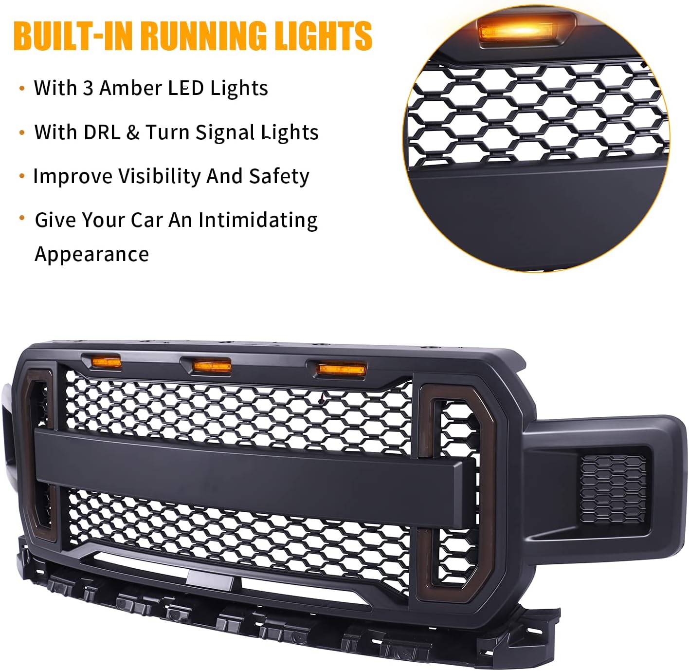 Front Grill  for Ford F 150 (2018 2019 2020)