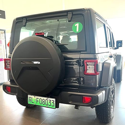 Spare Tire Cover (Plastic Hard Shell) for Jeep Wrangler JK & JL 2007-2025