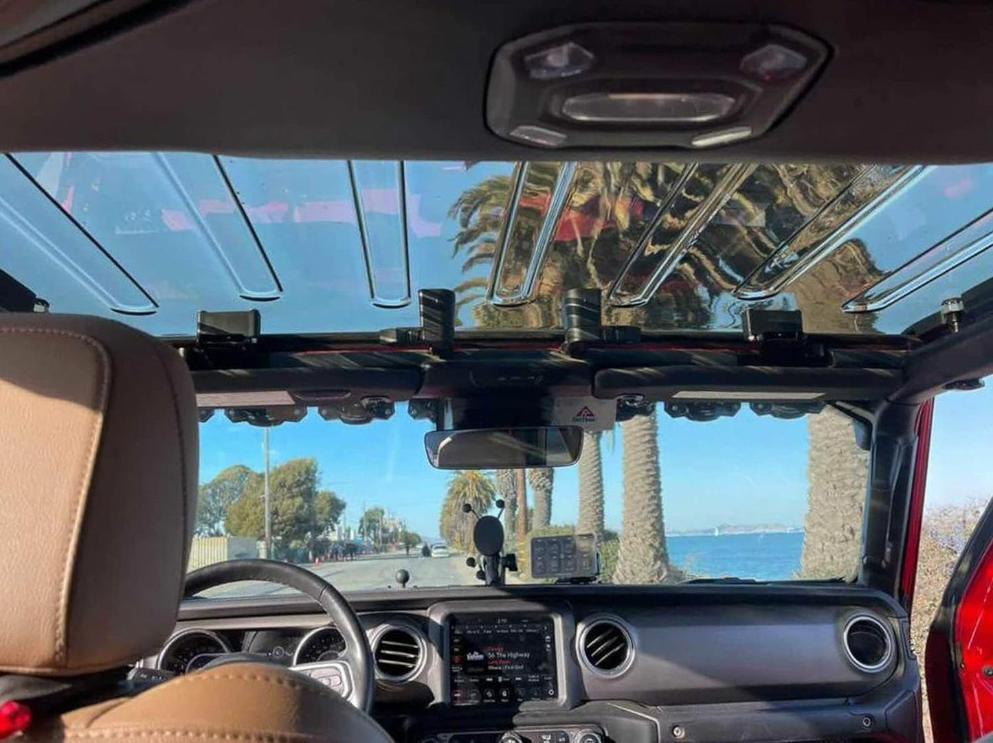 Panoramic sun roof for Jeep Wrangler JL & Gladiator 2018-2024