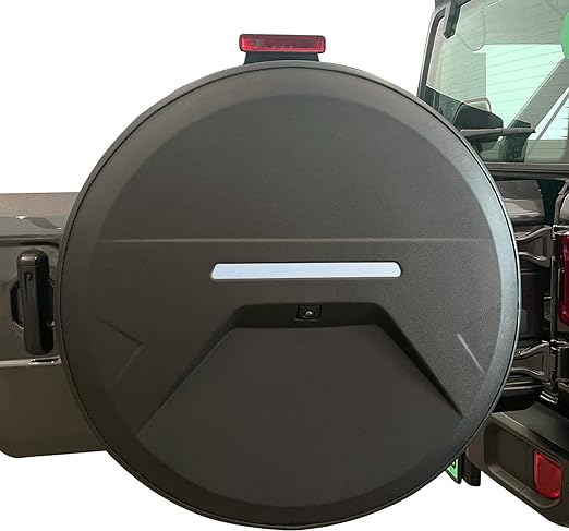 Spare Tire Cover (Plastic Hard Shell) for Jeep Wrangler JK & JL 2007-2025