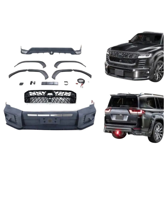 BODY KIT FOR LC 300 FJ 300 (2022-2025 ) VXR EDITION UPGRADE TO WILD STYLE  ( NO PAINT)