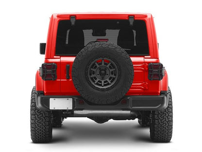 Aluminum Tail Light Cover Guards for Jeep Wrangler JL 2018-2025