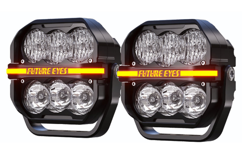 FUTURE EYES C6 160W LED Auxiliary Off-Road Lights