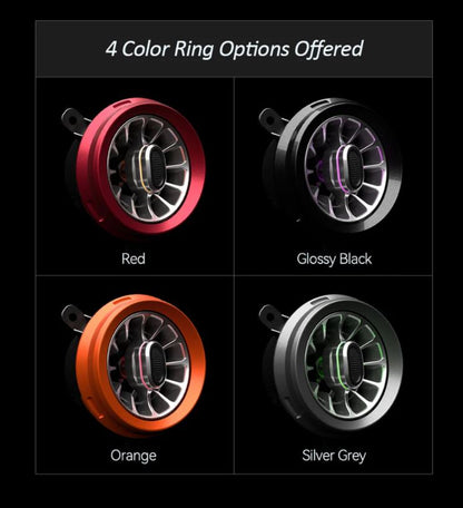 CaRobotor Turbo Air AC Vent With Ambient Lights for Jeep Wrangler JL / JT / 4xe 2018-2023