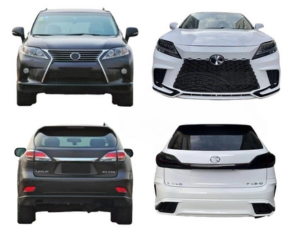 Body kit upgrade to 2023 RX Sport for Lexus RX 2009-2015