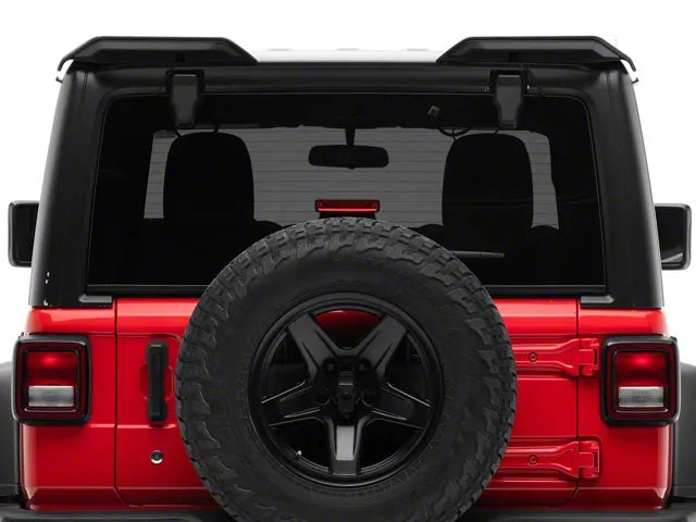 Dual Rear Spoiler With LED Lights For Jeep JL 2018 - 2025 (For American version)