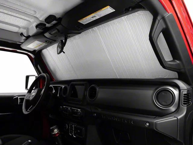 Front Windshield Sun Shade Compatible For jeep Wrangler JL 2018 - 2025