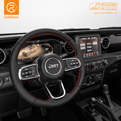 Digital Dashboard J-Plus Jeep Wrangler JL & Gladiator  2018-2025 ( Carobotor )
