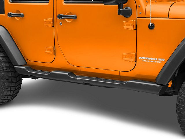 4 Door Side Steps Plastic for Jeep Wrangler JK 2007-2017