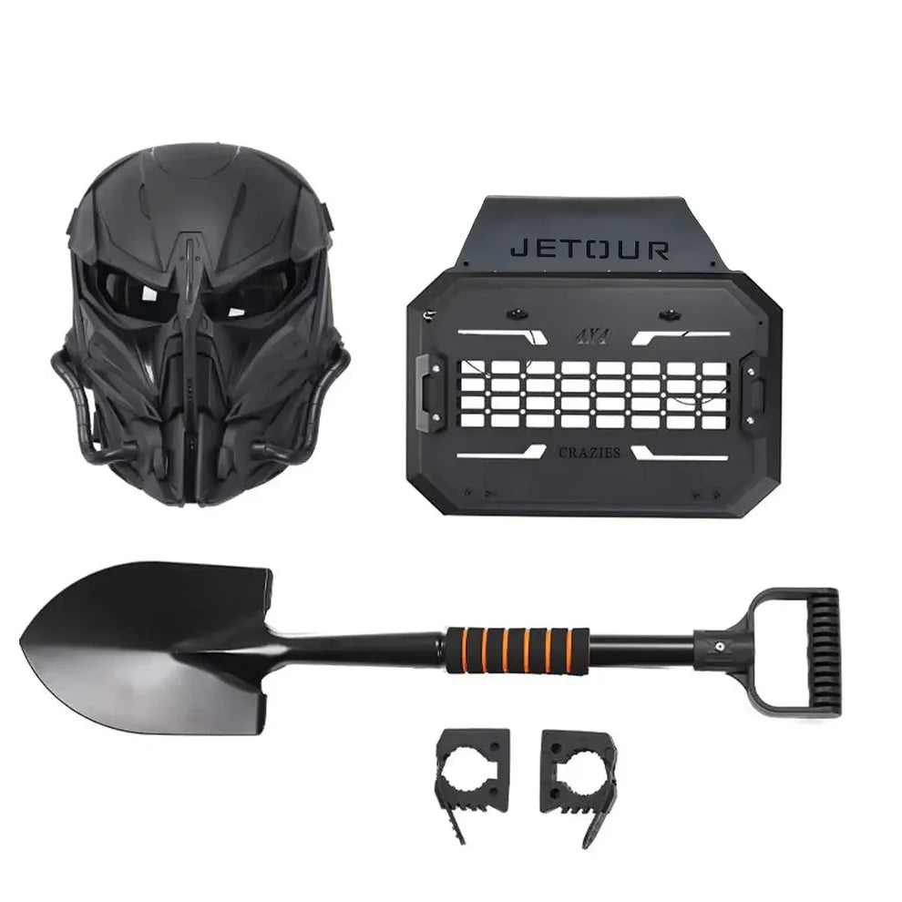 Jetour T2 (25-On) Dark Knight Edition Molle Side Panel With Shovel & Mask