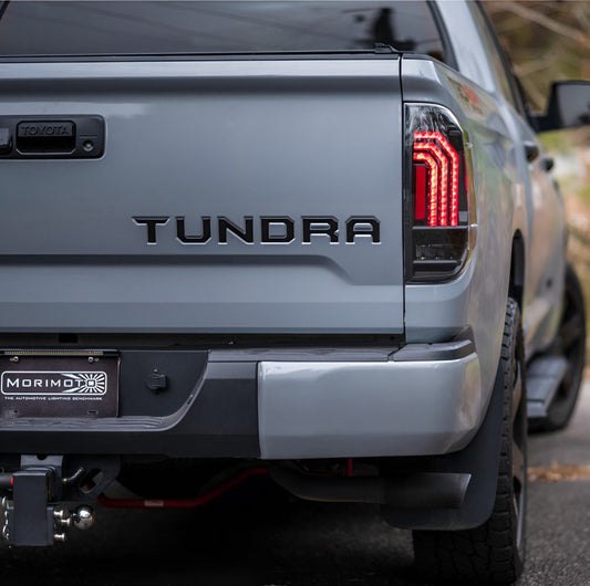 (MORIMOTO) XB LED Tail Lights: Toyota Tundra (14-21) (Pair / Black)