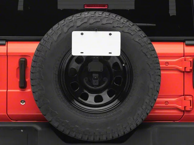 Number Plate Holder for Jeep Wrangler JL 2018-2025