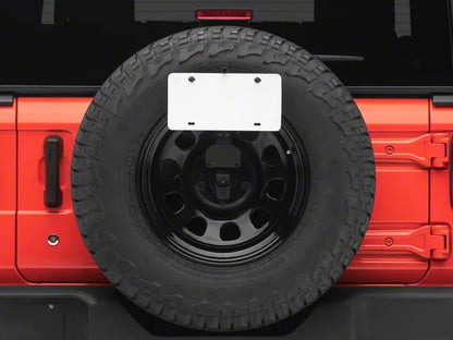 Number Plate Holder for Jeep Wrangler JL 2018-2025