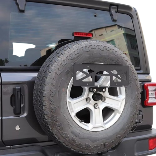 Number Plate Holder for Jeep Wrangler JL 2018-2025