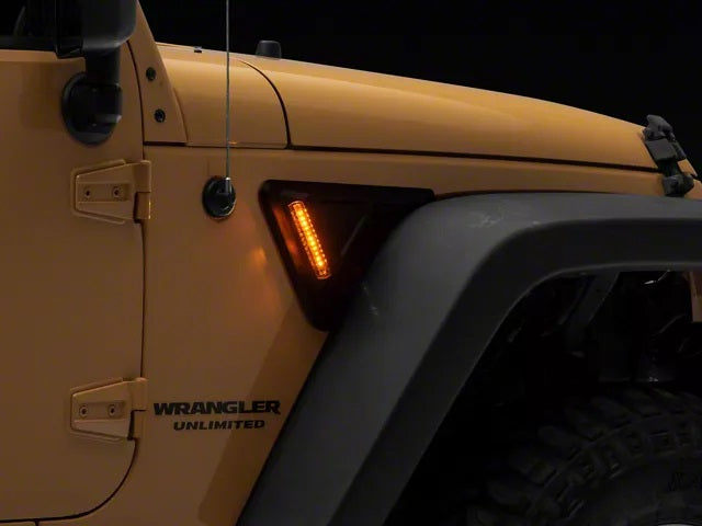 Oracle Fender Air Vent LED Lights for Jeep Wrangler JL 2018-2025