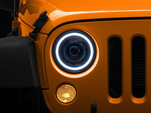 Oracle Headlight White LED for Jeep Wrangler Jk 2007-2017