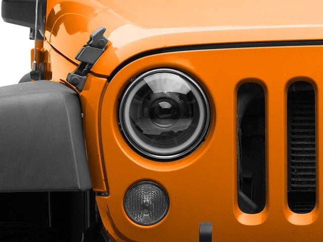 Oracle Headlight White LED for Jeep Wrangler Jk 2007-2017