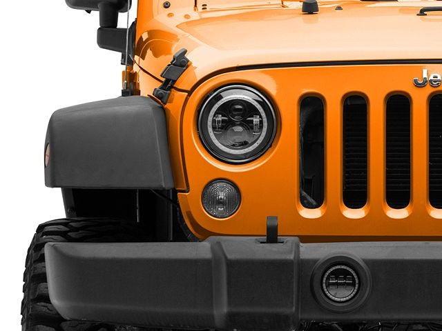 RGB Headlight + Fog Light for Jeep Wrangler JK 2007-2017