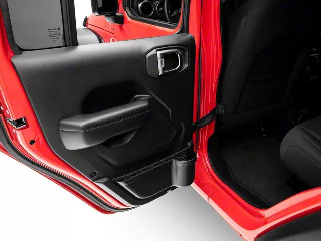 Rear Door Cup Holder for Jeep Wrangler JL 2018-2025