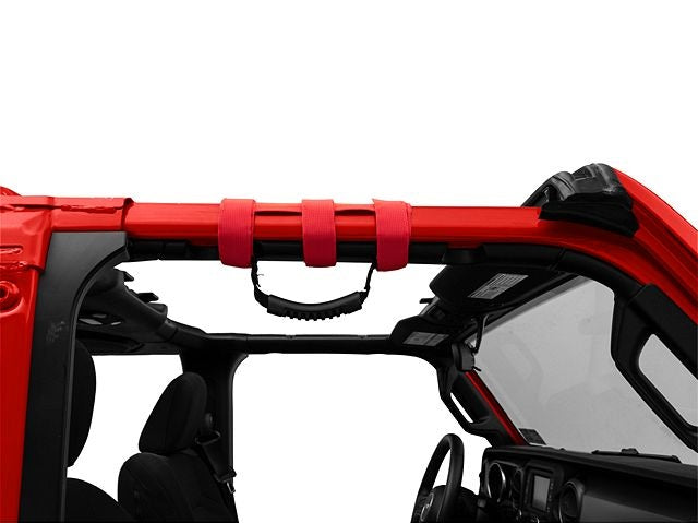 Grab Handle Red Red Grab Handles for Jeep Wrangler JK & JL 2007-2025