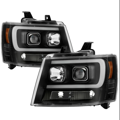 LED Headlights With DRL Chevy Tahoe & Suburban 07-14