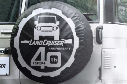 40th Anniversary Spare Tire Cover for Toyota Land Cruiser 2007-2021