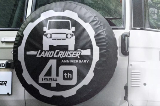 40th Anniversary Spare Tire Cover for Toyota Land Cruiser 2007-2021