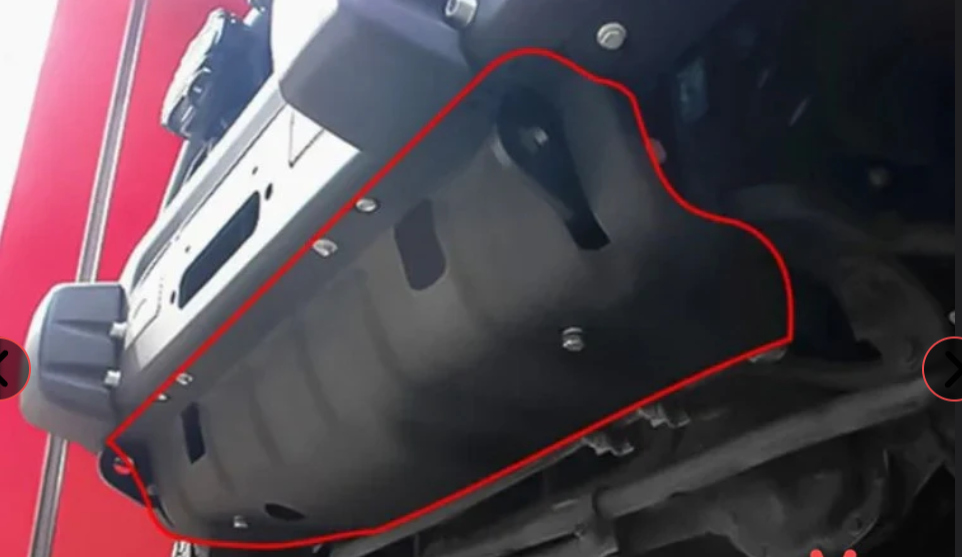 AEV Front Bumper Skid Plate for Jeep Wrangler