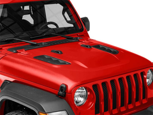 Rubicon 2 Holes Engine Bonnet  JK upgrade to JL For jeep JK 2007 To 2017