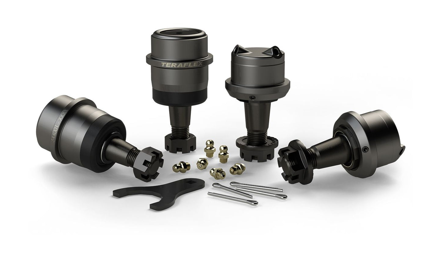 Teraflex JL: Tera30 HD Front Axle Housing – Bare (0–5” Lift) with HD Ball joints & Axle Shafts