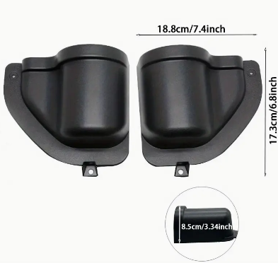 Front Doors Cup Holder for Jeep Wrangler JL 2018-2022