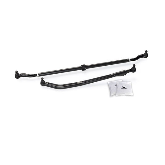 (TERAFLEX) HD Forged Drag Link Kit & HD Chromoly Tie Rod Kit (0–6” Lift) for Jeep Wrangler JL & Gladiator 2018-2025