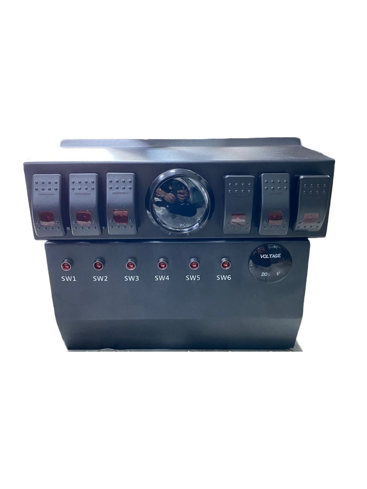 Switch Panel with Digital Voltmeter for Jeep Wrangler JK 2011-2017