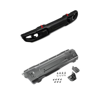 Rubicon Front Bumper JL Style + Skid Plate for Jeep Wrangler JK & JL & Gladiator 2007-2025