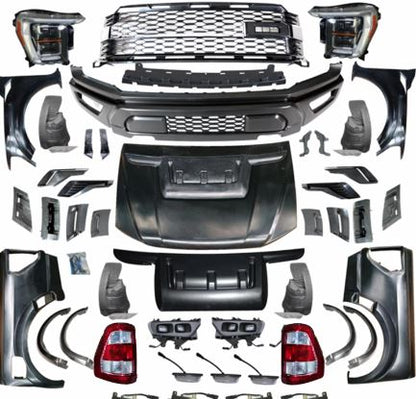 Conversion Bodykit Body Kit for Ford Ranger f 150 2022 Change to F150 2023 Raptor