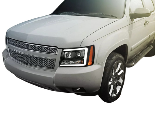 LED Headlights With DRL Chevy Tahoe & Suburban 07-14