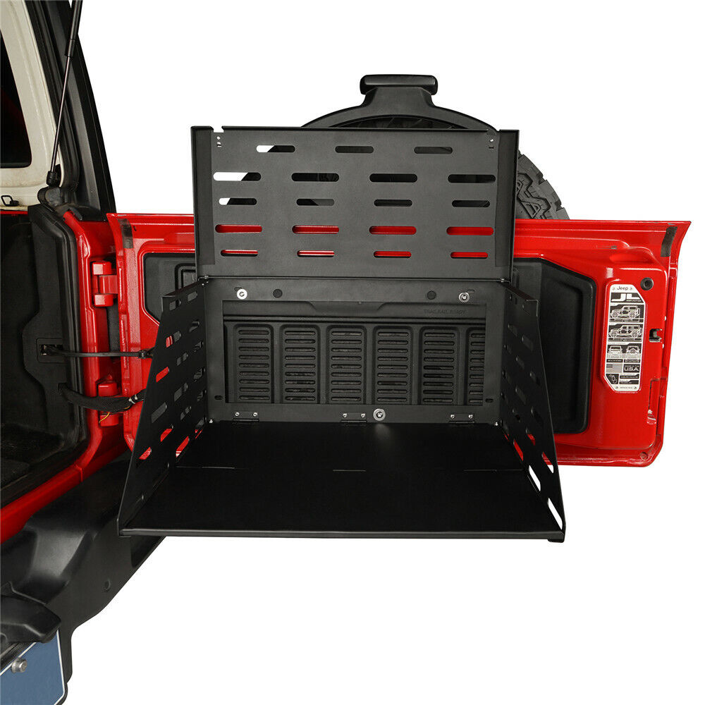 Double Folding Tailgate Table for Jeep Wrangler  JL 2018 - 2025