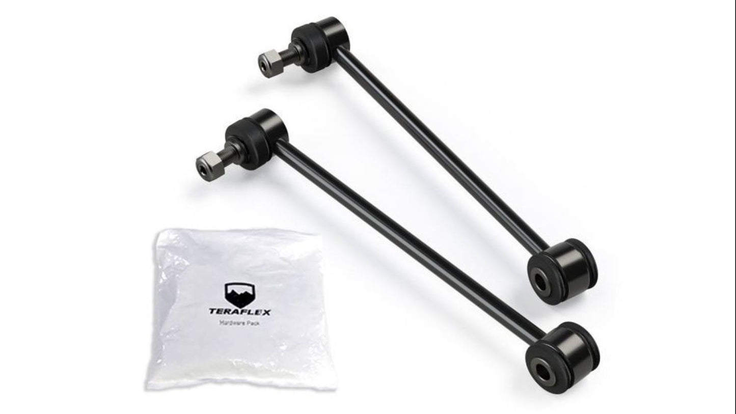 (TERAFLEX) 11.5″ Rear Sway Bar Link Kit w/ Swivel Stud (2.5-4.5″ Lift) for Jeep Wrangler JL 2018-2025