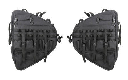 2 Pcs L & R Rear Roll Bar Storage Bag for Jeep Wrangler JL 2018-2025